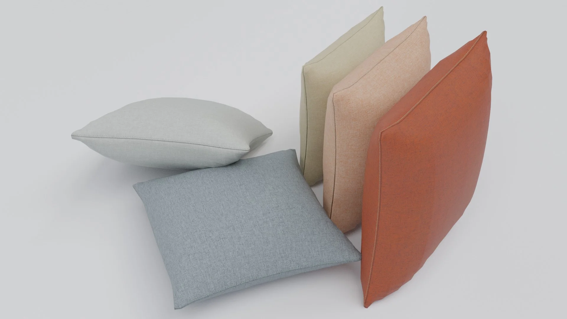 Upholstered pillow from the TP 100 collection by Cria Furniture